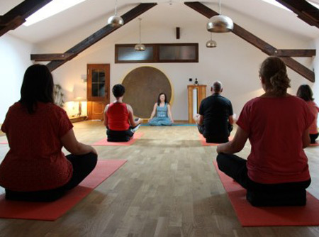 Yoga im Berghotel Rehlegg